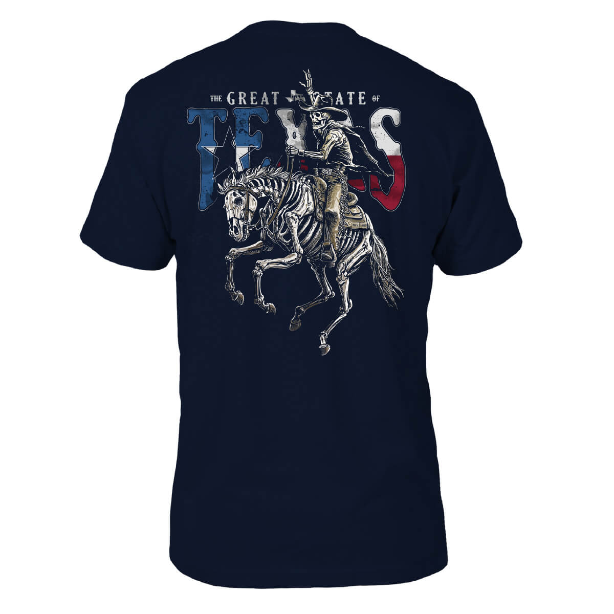 Texas Skeleton Rider Tee