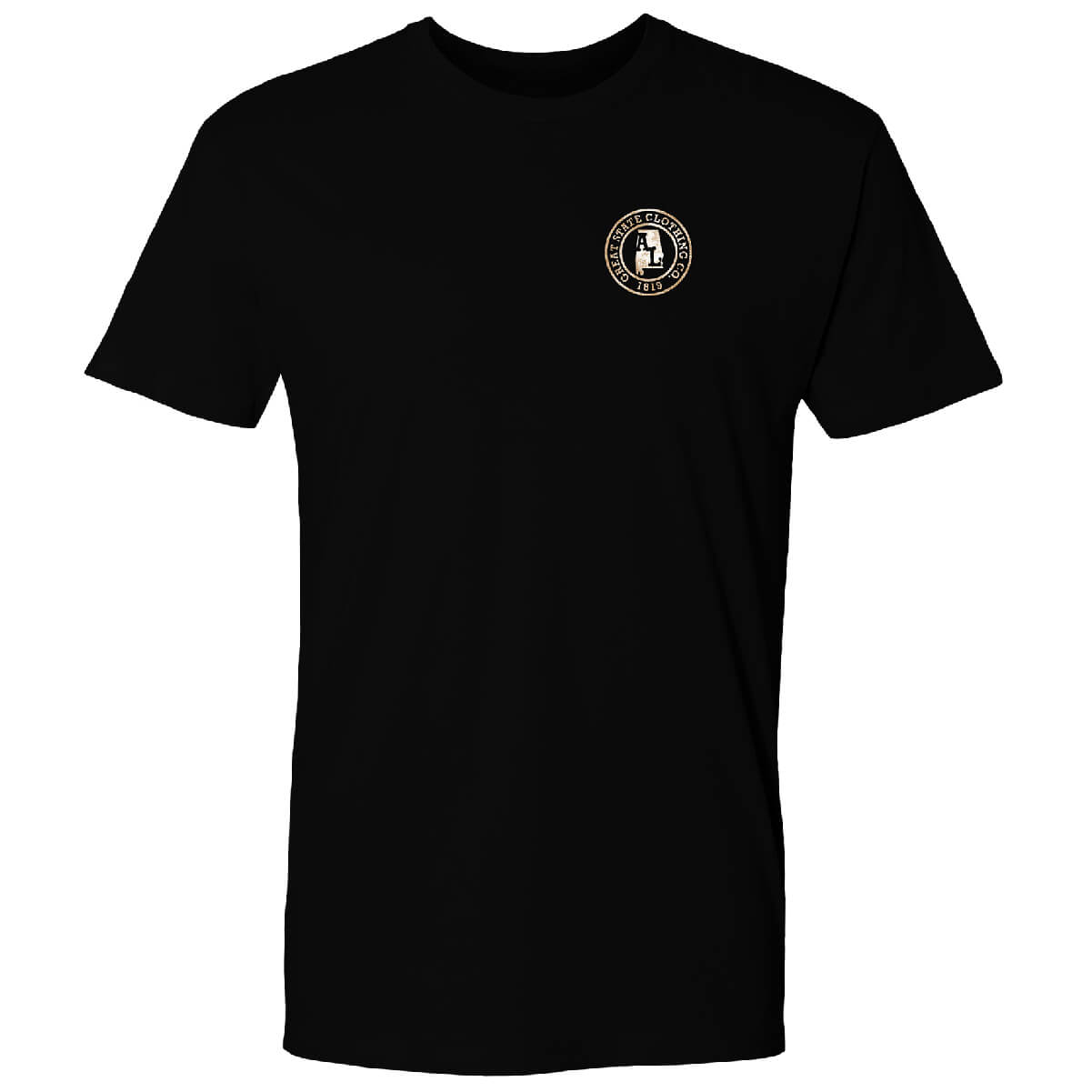 Alabama US Camo Flag T-Shirt - Front