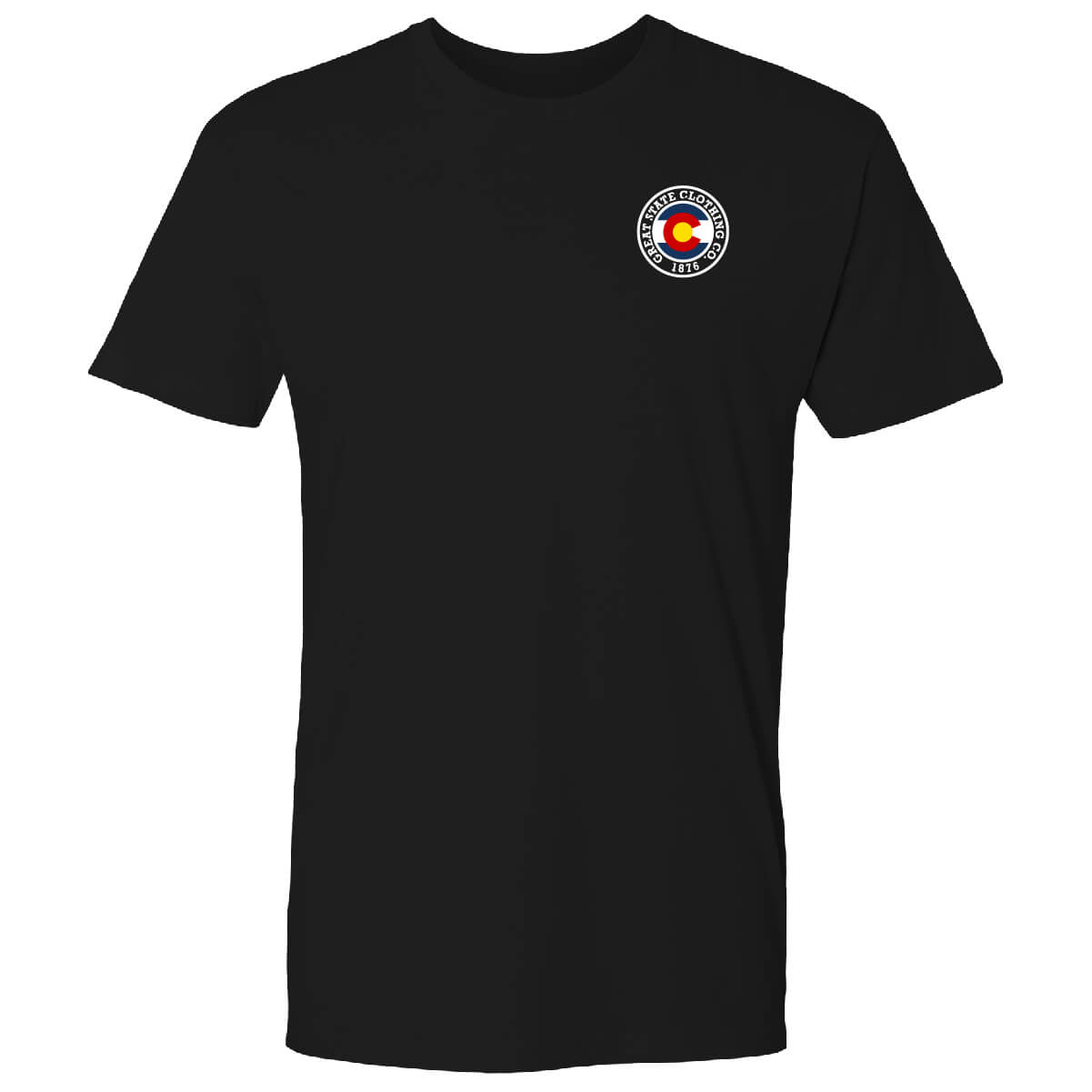 Colorado Flag Mash Up T-Shirt - Front
