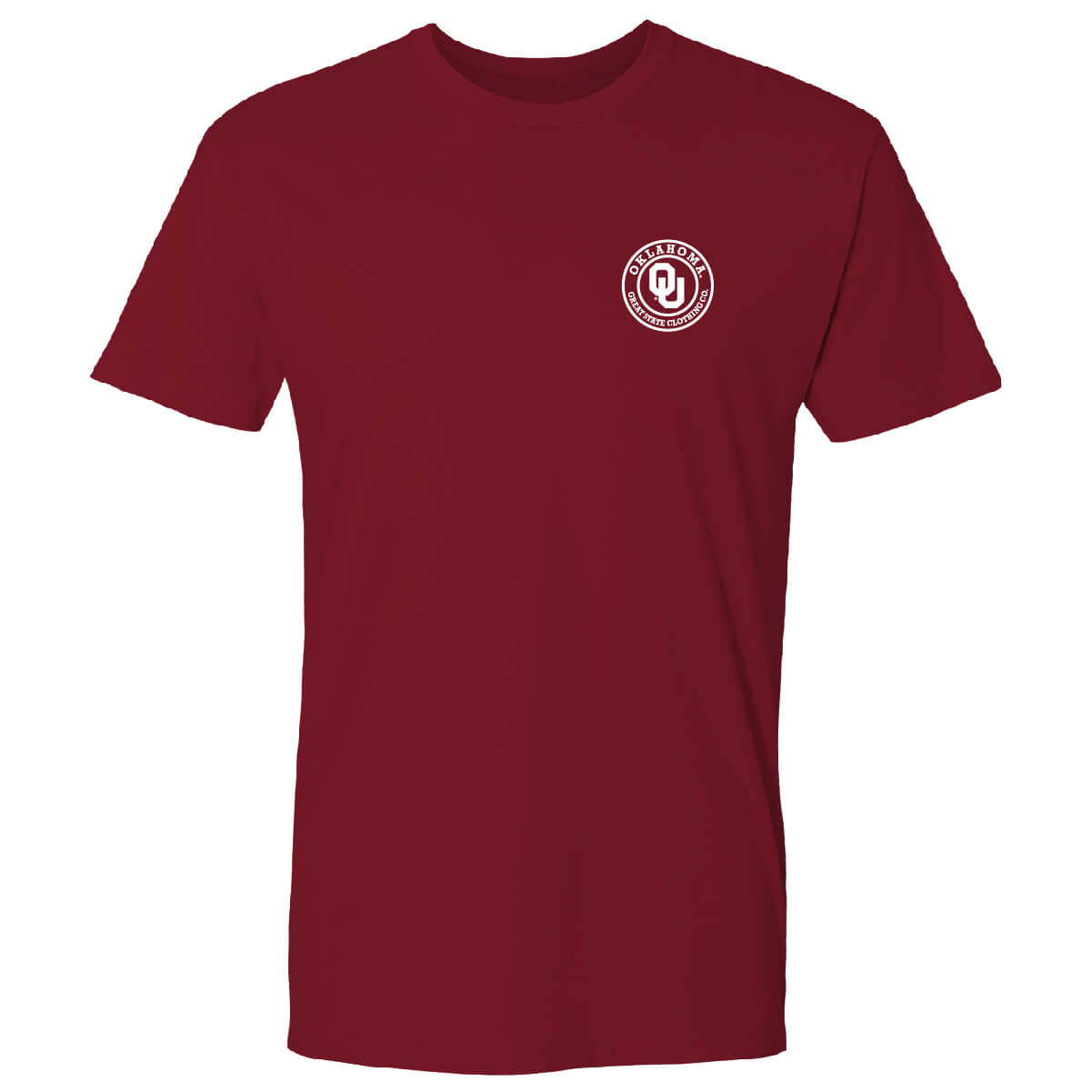 Oklahoma Sooners Washed Flag T-Shirt