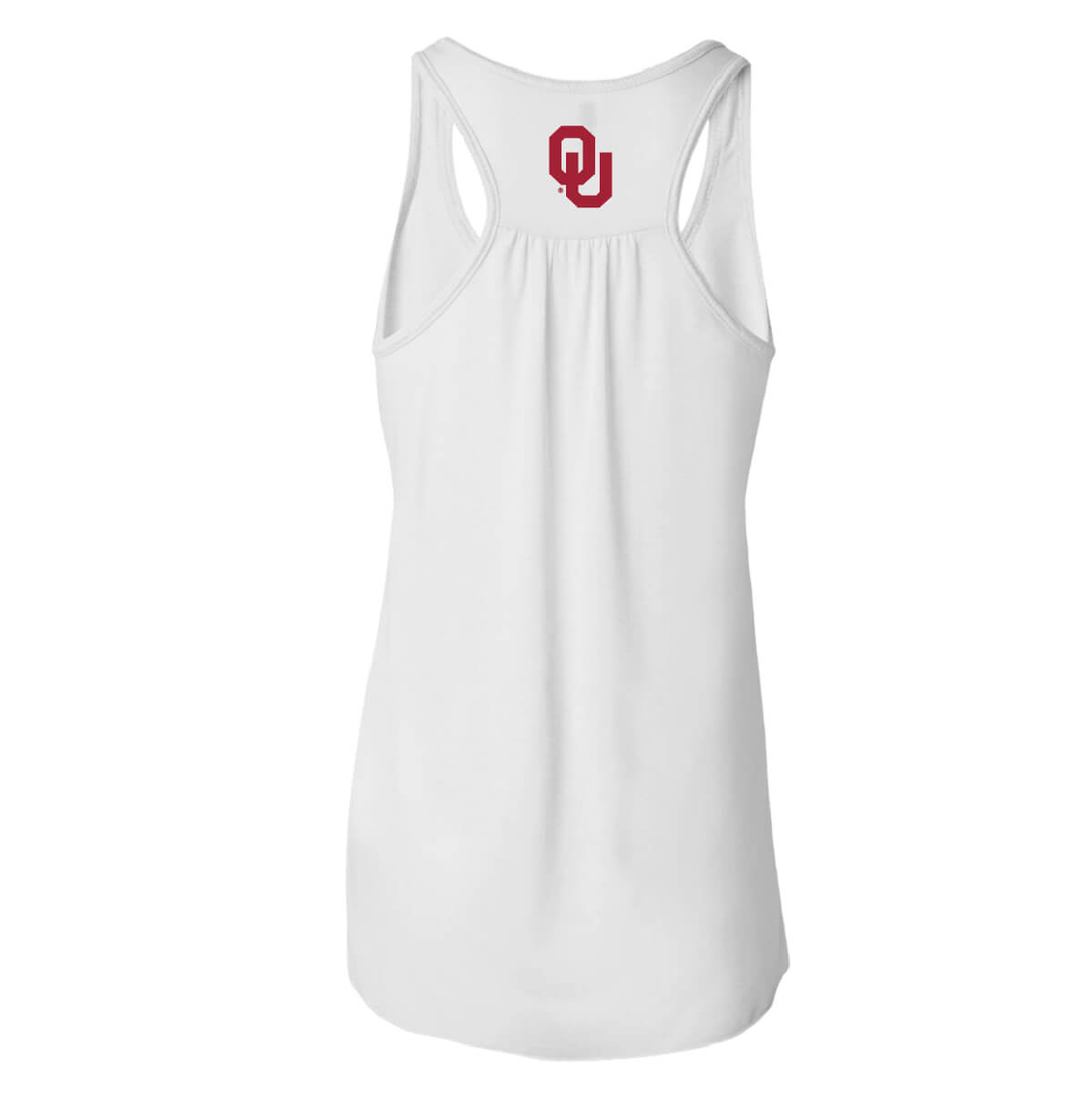Back view with the Oklahoma Sooners logo on the upper back.