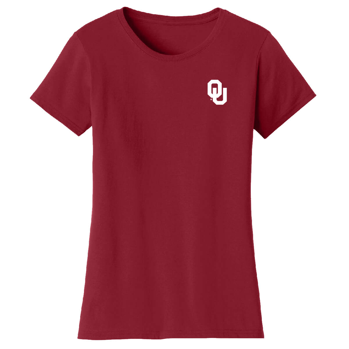 Oklahoma Sooners Touchdown Stack Womens T-Shirt