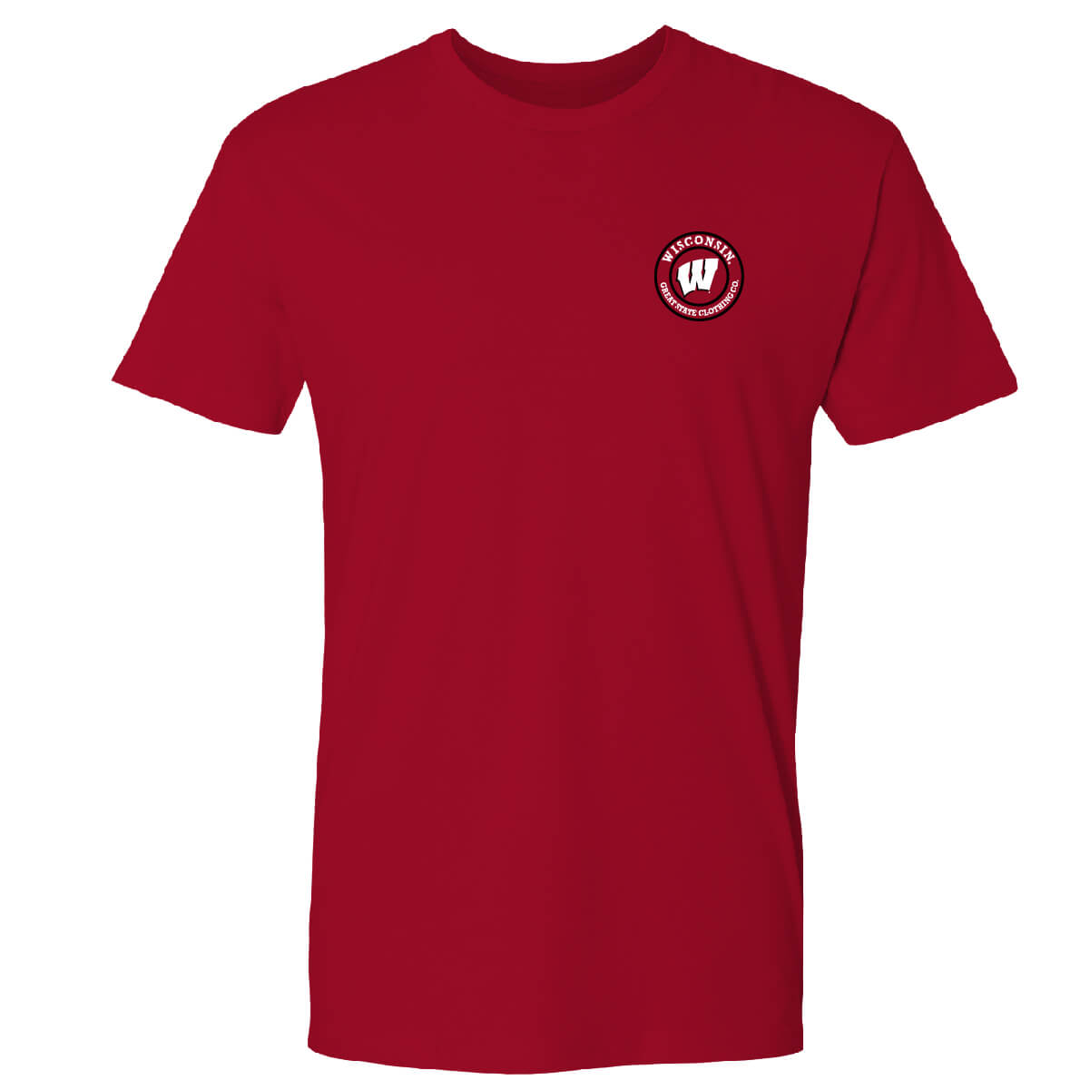 Wisconsin Badgers Double Diamond Crest T-Shirt