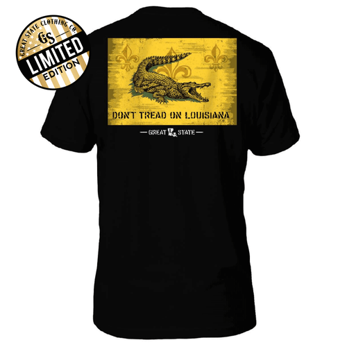 Don't Tread on Louisiana T-Shirt - Back