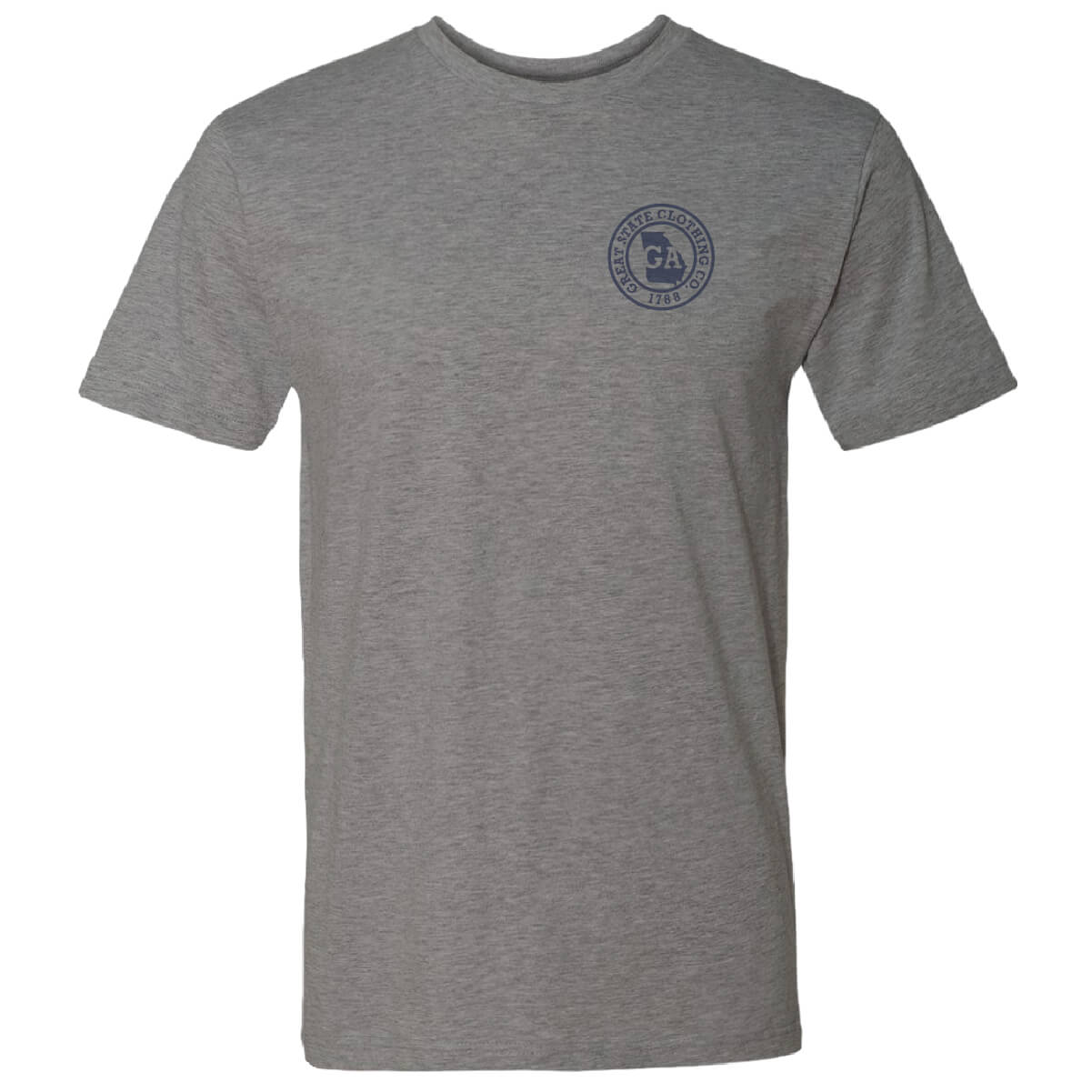 Georgia Washed Flag T-Shirt - Front