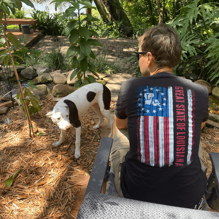 Louisiana Great State Flag T-Shirt