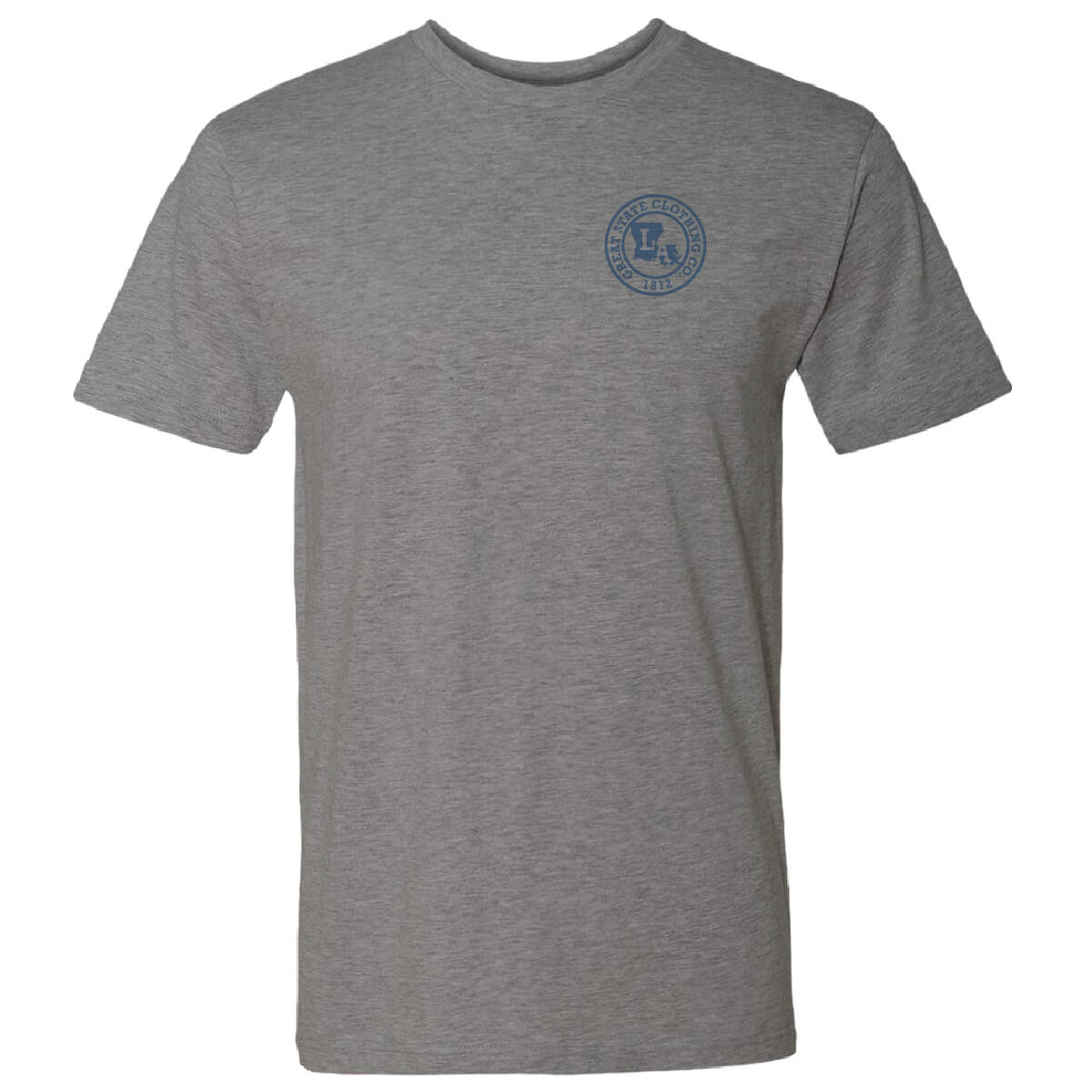 Louisiana Gator Camo State T-Shirt - Front
