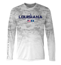 Load image into Gallery viewer, Louisiana Flag Camo Peformance Tee
