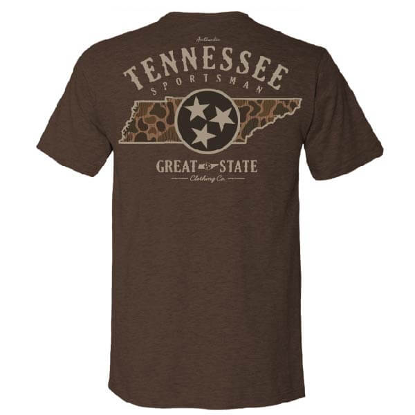 Tennessee Duck Camo State Tee