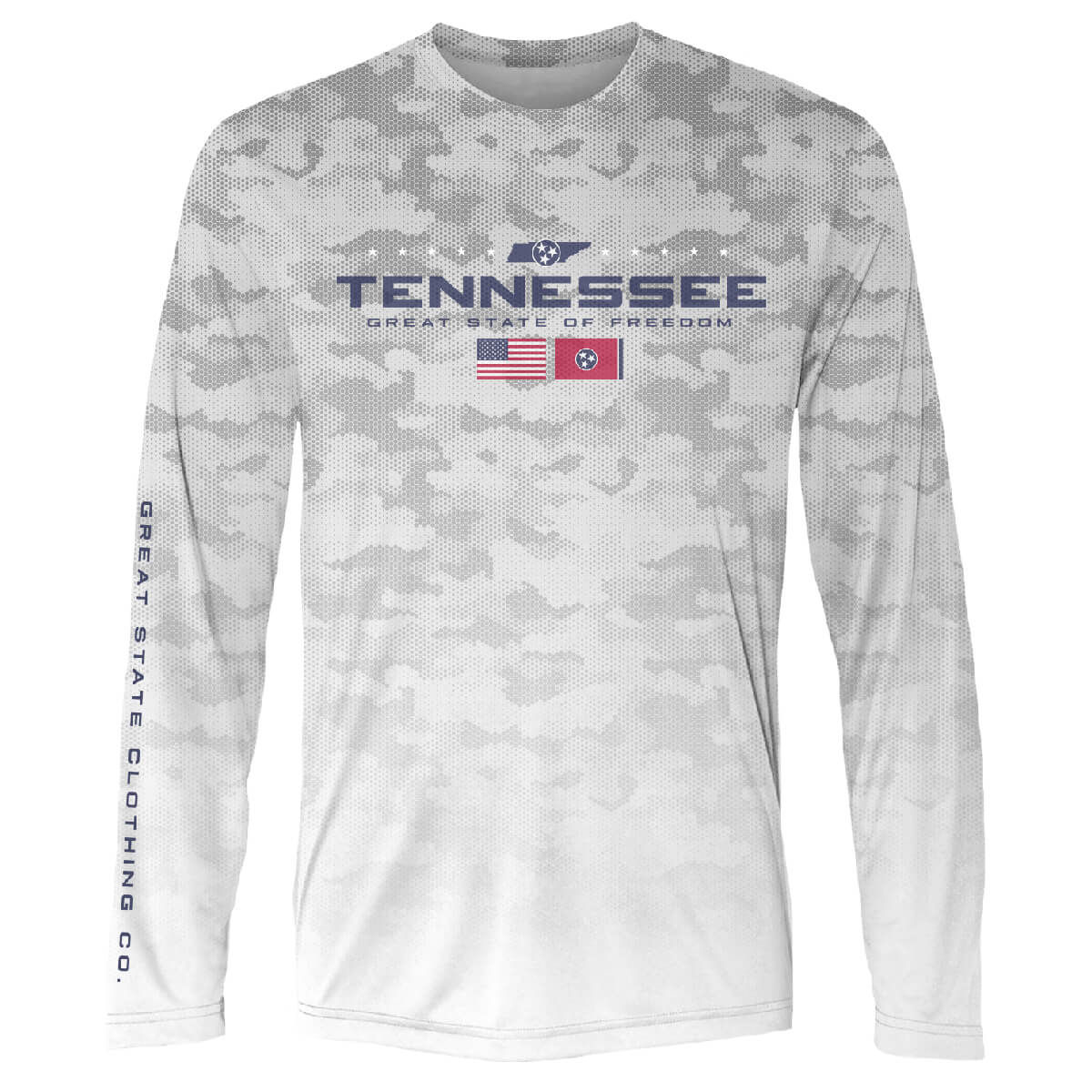 Tennessee Flag Camo Performance Tee