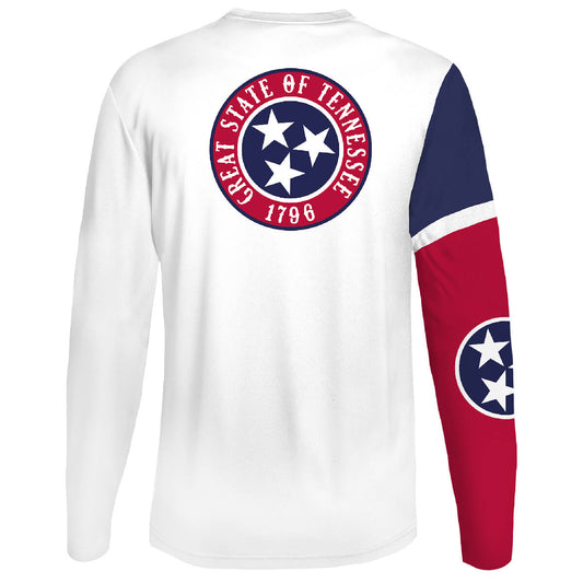 Tennessee Flag Sleeve Performance Tee