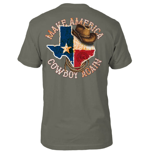 Texas Make America Cowboy Again Tee