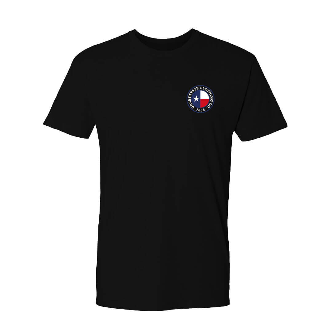 Texas Sticker Tee – Great State Clothing