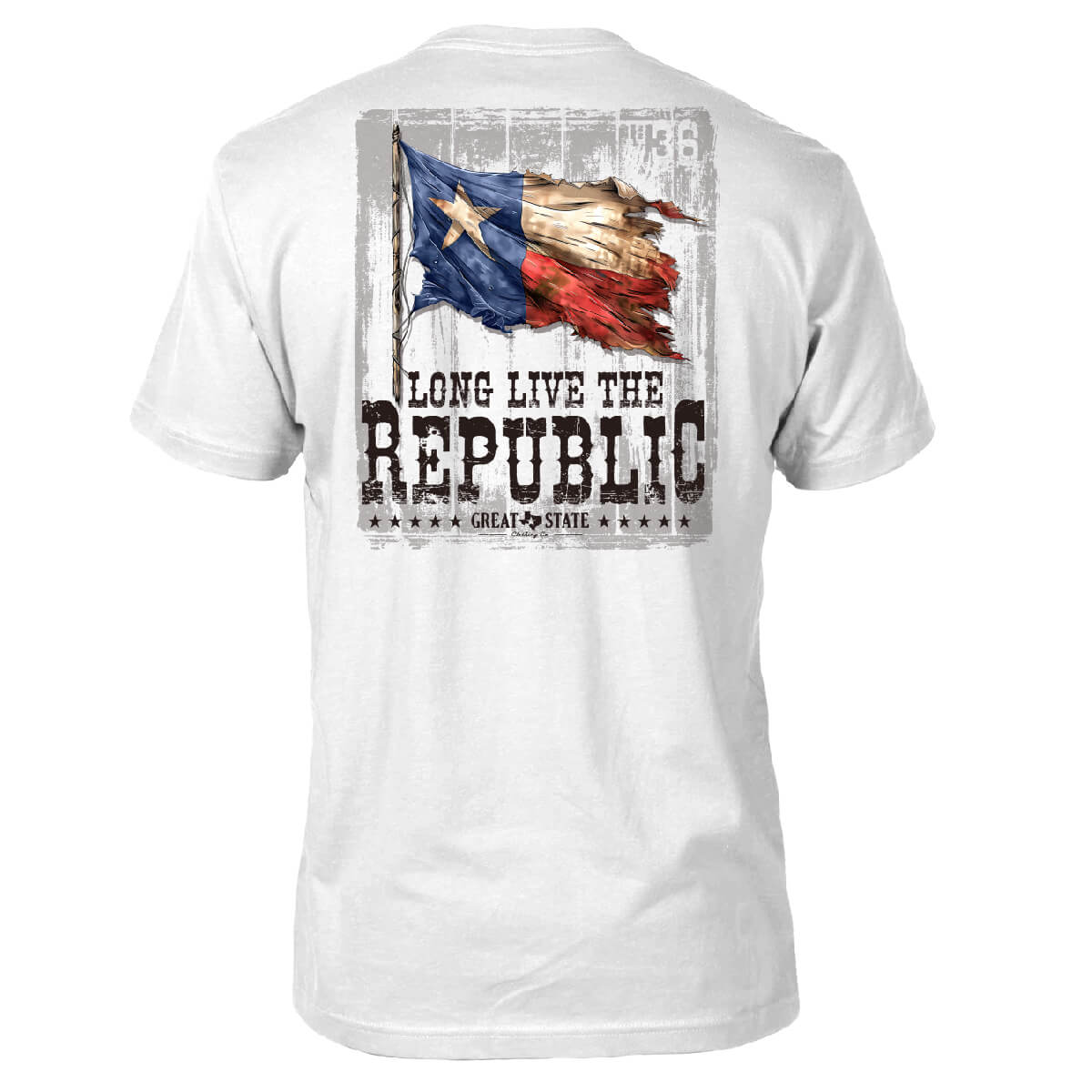 Texas Long Live the Republic Tee