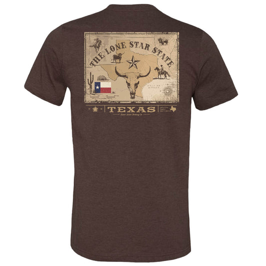 Texas Vintage Map