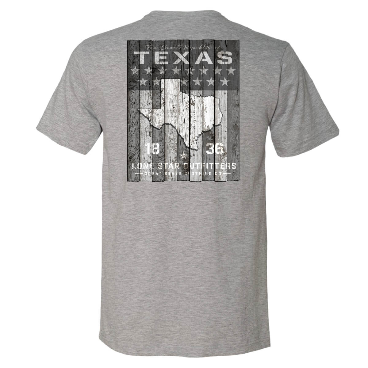 Texas Wood Flag Tee