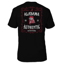 Load image into Gallery viewer, Alabama Crimson Tide Whiskey Label T-Shirt
