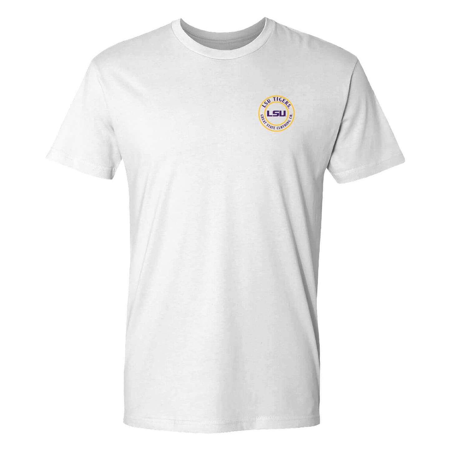 LSU Tigers Vintage Flags T-Shirt