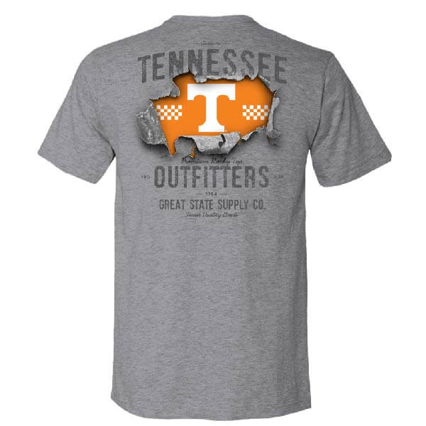 Tennessee Volunteers Bursting Logo Tee