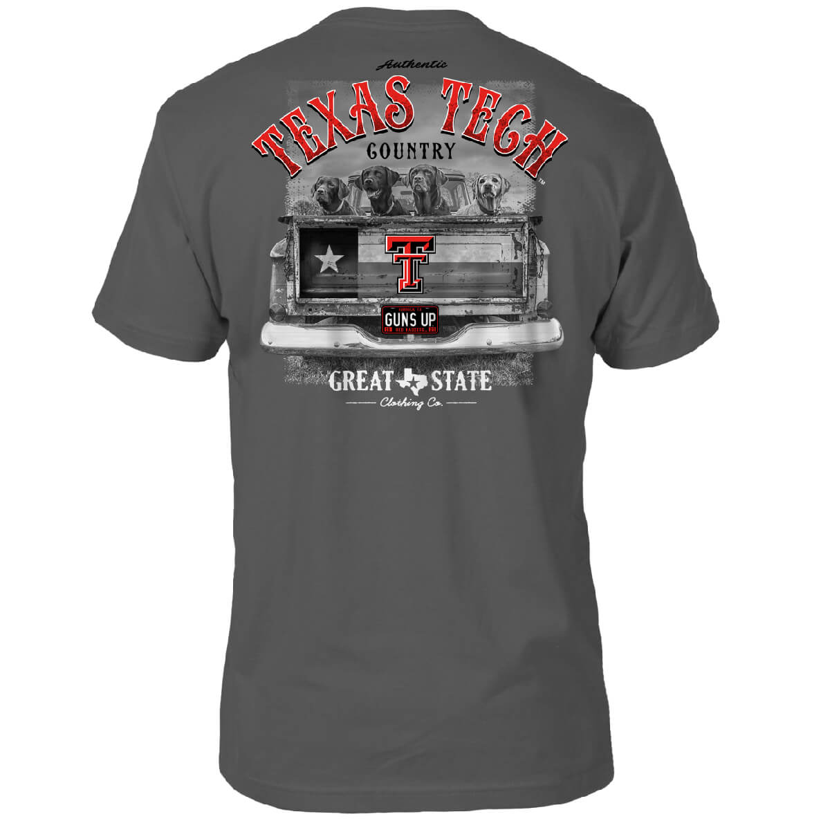 Texas Tech Red Raiders Labs in Truck Tee