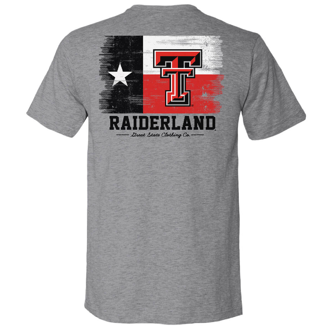 Texas Tech Red Raiders Washed Flag Tee