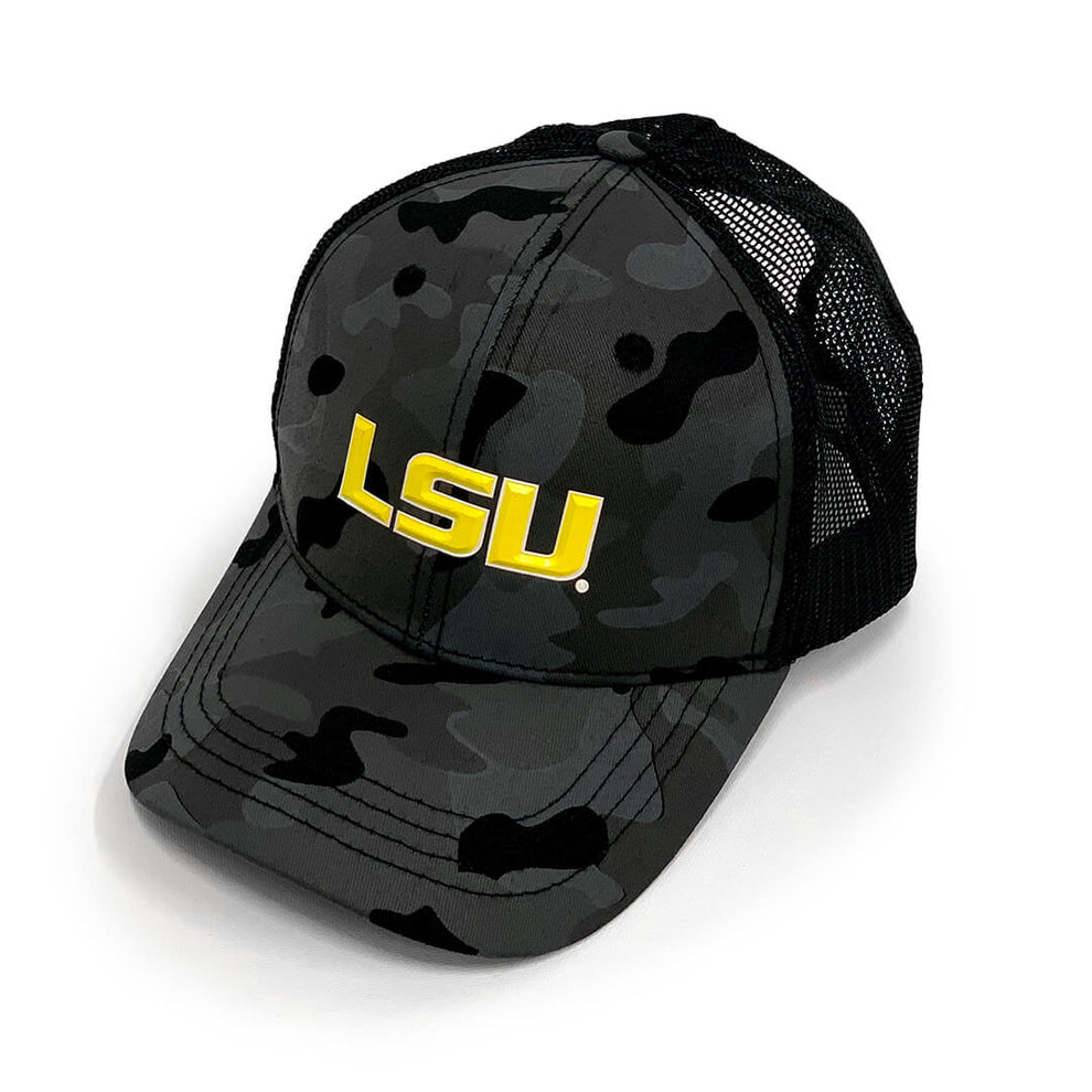 LSU Tigers Black Camo Hat – Great State Clothing