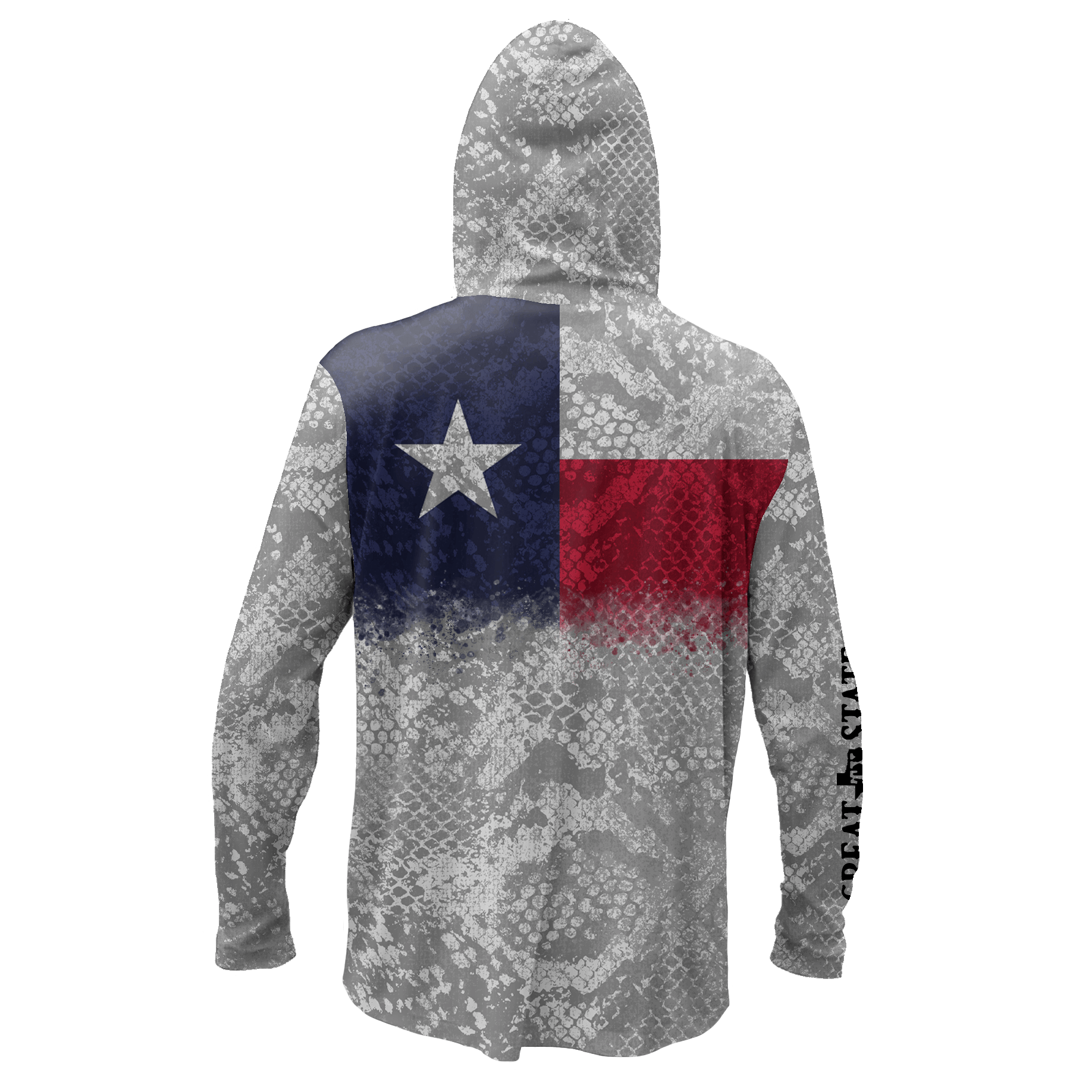 Back view with the same pattern.