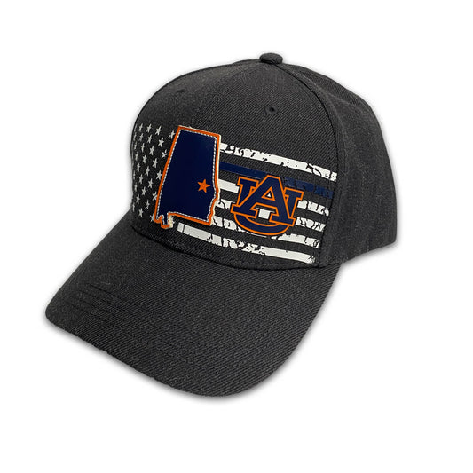 Auburn Tigers AU Flag Hat