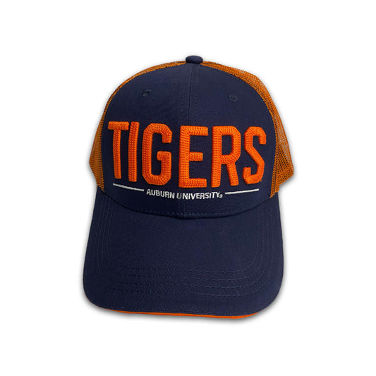 Auburn Tigers Rope Stitch Hat