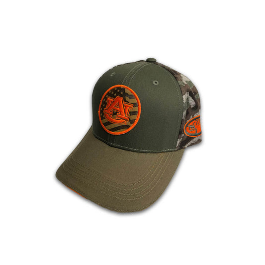 Auburn Tigers Flag Camo Hat