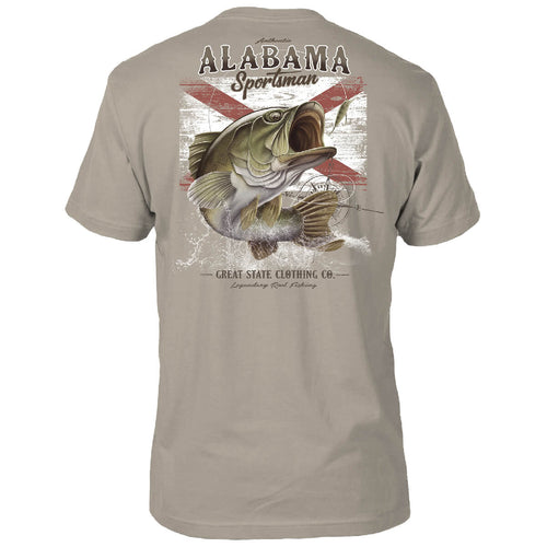 Alabama Bass T-Shirt - Back