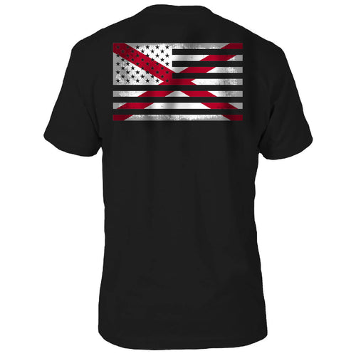 Alabama Flag Mashup T-Shirt - Back