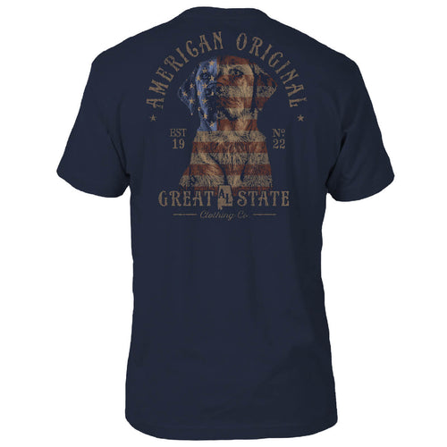 Alabama USA Dog T-Shirt - Back
