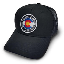 Load image into Gallery viewer, Colorado Flag Crest Hat
