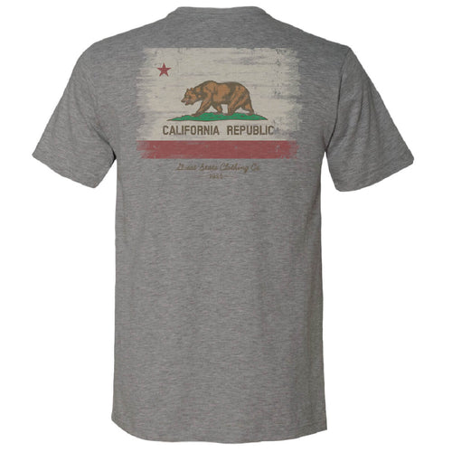 California Washed Flag T-Shirt - Back