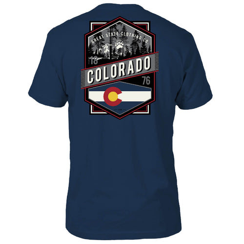 Colorado Crest T-Shirt - Back