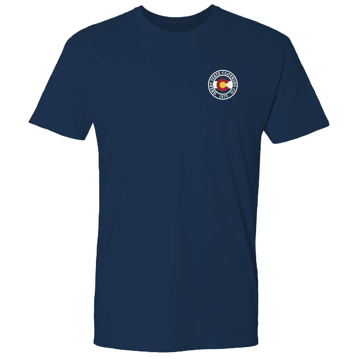Colorado Crest T-Shirt - #1 Colorado Clothing Brand – Great Colorado Crest T-Shirt - #1 Colorado Clothing Brand – Great