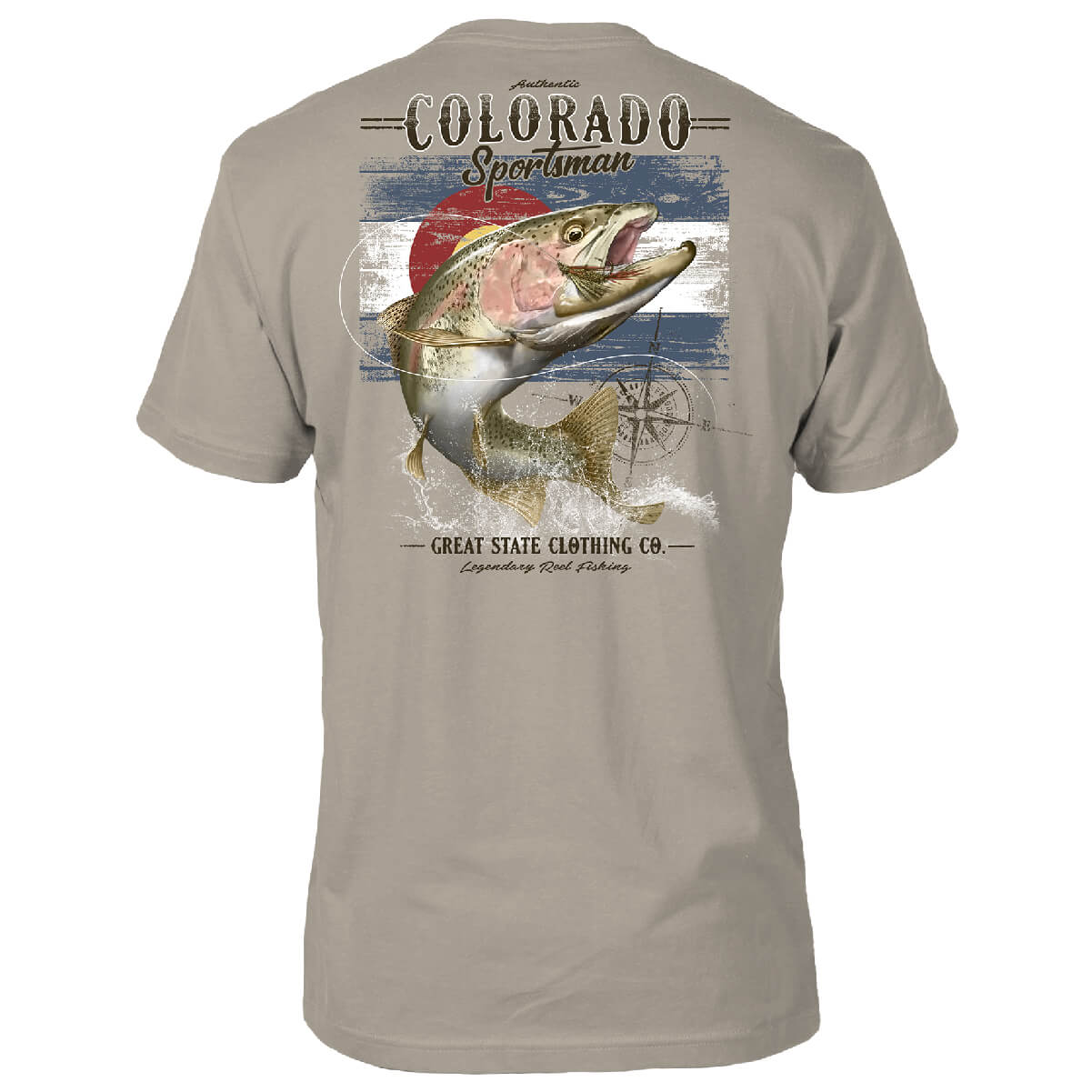 Colorado Trout T-Shirt - Back