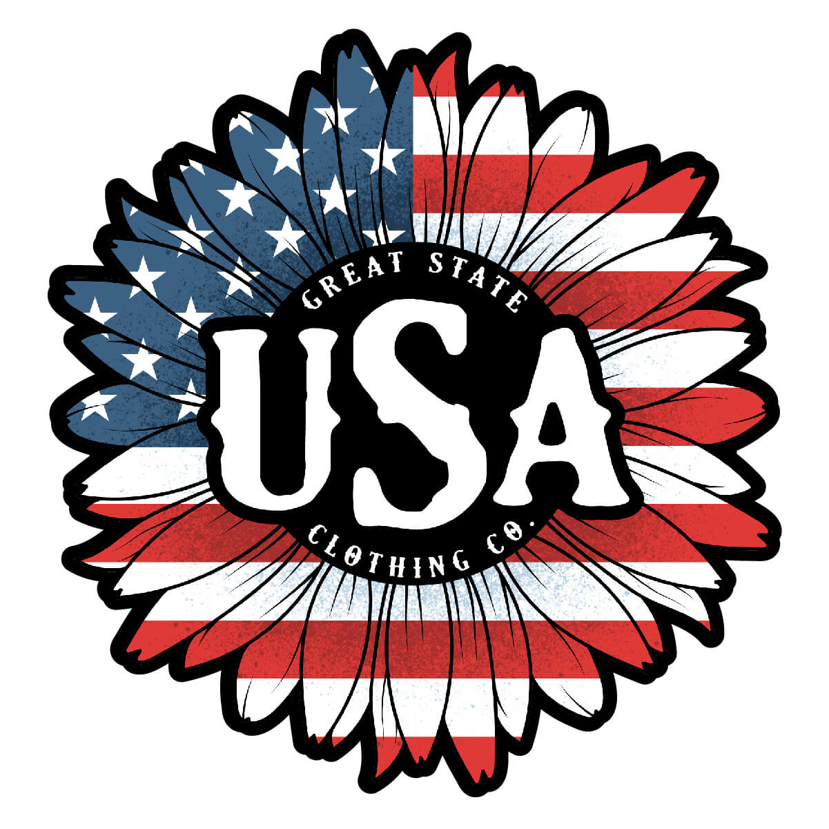 US Daisy Decal