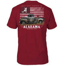 Load image into Gallery viewer, Alabama Crimson Tide Vintage Truck T-Shirt - Back
