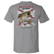 Load image into Gallery viewer, Alabama Crimson Tide Alabama Bass T-Shirt - Back
