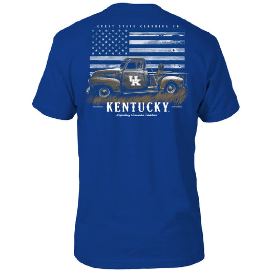 Kentucky Wildcats Vintage Truck T-Shirt - Back