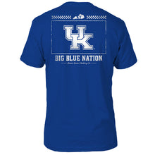 Load image into Gallery viewer, Kentucky Wildcats Washed Flag T-Shirt - Back
