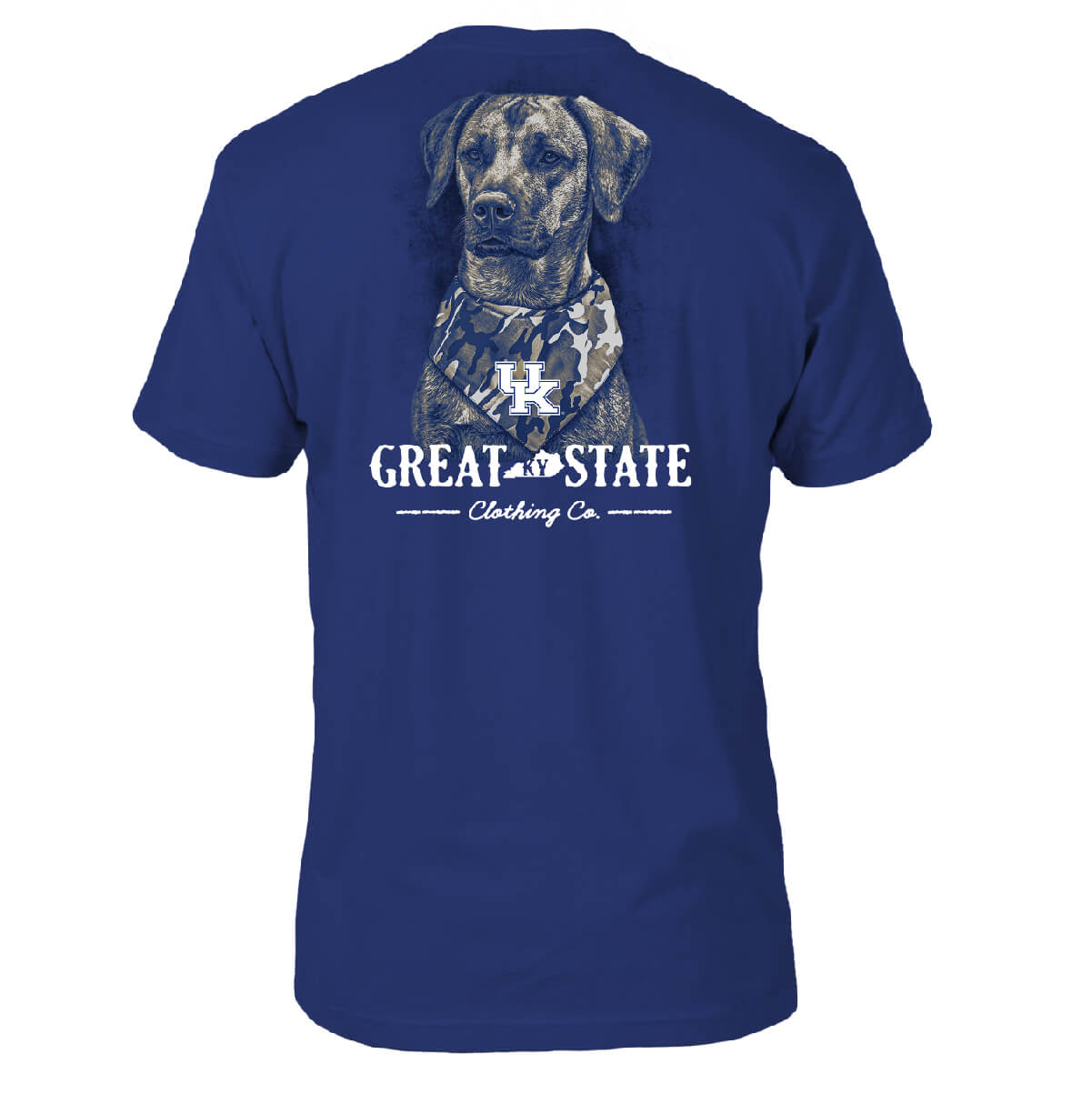 Kentucky Wildcats Bandana Hound T-Shirt - Back