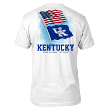 Load image into Gallery viewer, Kentucky Wildcats Fly Em High T-Shirt - Back
