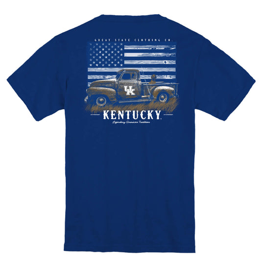 Kentucky Wildcats Vintage Truck Youth T-Shirt