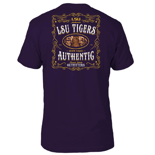 LSU Tigers Label T-Shirt - Back