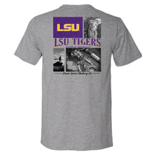 Load image into Gallery viewer, LSU Tigers Multi Plane Bass T-Shirt - Back
