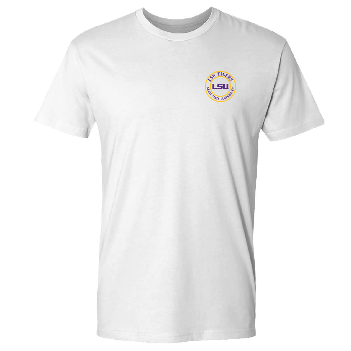 LSU Tigers Raise 'Em Right T-Shirt - Front