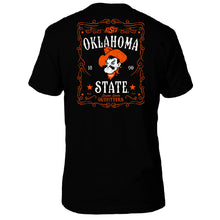 Load image into Gallery viewer, Oklahoma State Cowboys Vintage Whiskey Label T-Shirt
